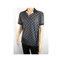 Men Sports Shirt DE-NIKO Short Sleeves Soft Modal Fashion Polo Shirt G1121 Black image 8
