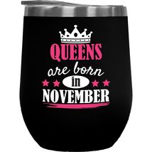 Make Your Mark Design Queens Are Born in November Coffee &amp; Tea Gift Mug for Mom  - £22.14 GBP