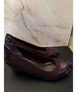 Life Stride Women’s Shoes Burgundy Leather Spark Pumps Size 8 - $338.51 MXN