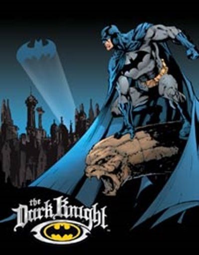 DC Comics Batman The Dark Knight Figure Tin Sign - £4.69 GBP