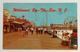 Wildwood Boardwalk Ferris Wheel Mailbox Taffy New Jersey NJ Postcard c1960s - £6.28 GBP