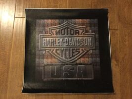 Harley Davidson Vinyl Graphic Poster Motorcycle - USA - $24.73