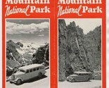 Rocky Mountain National Park Brochure Transportation Company 1930&#39;s - $27.72