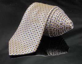 Jos. A. Bank Signature Tie Multi Color Geometric Woven Silk Tie Long - £13.25 GBP