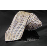 Jos. A. Bank Signature Tie Multi Color Geometric Woven Silk Tie Long - $312.06 MXN