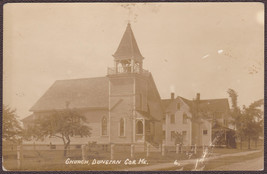Dunstan Corner (Scarborough), ME 1924 RPPC - Methodist Episcopal Church - £10.02 GBP