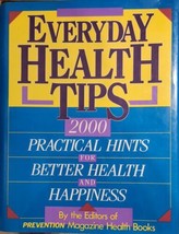 Hardcover Book Everyday Health Tips 2000 Practical Hints For Better Health - £15.43 GBP