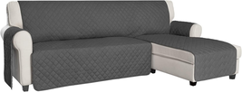 Sectional Couch Covers for Dogs, Reversible L Shaped Sofa Cover, Water - $114.83