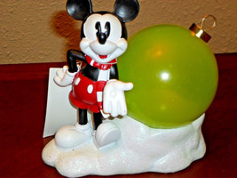 Disney Mickey Mouse Christmas Holiday Light Up Figure Night Light - £11.98 GBP