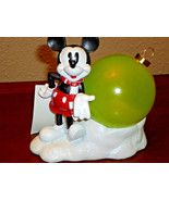 Disney Mickey Mouse Christmas Holiday Light Up Figure Night Light - $14.99