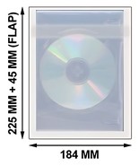 OPP Plastic Wrap Bag for 14 Disc DVD Case 45mm - £10.12 GBP+