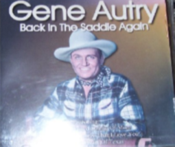 Back in the Saddle Again By Gene Autry Cd - £9.58 GBP