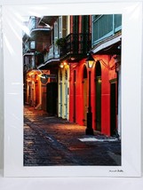 French Quarter Pirates Alley Matted Art Print 16 x 20 New Orleans Louisiana - £31.41 GBP