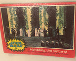 Vintage Star Wars Trading Card Red 1977 #90 Honoring The Victors - $2.48