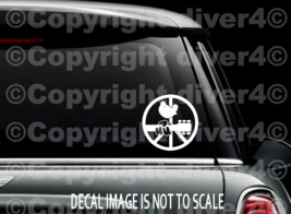 Woodstock Hippie Peace Sign Car Truck Window Decal Bumper Sticker US Seller - £5.37 GBP+