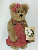 Retired Boyds Bears 8in “Virginia Thistlebeary” Style #919802 Girl Cordu... - £6.32 GBP