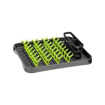 Premier Housewares Dish Drainer - Grey/Lime Green  - $61.00
