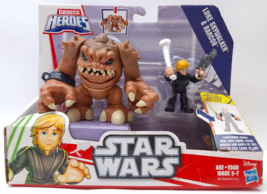 Star Wars Galactic Heroes Luke Skywalker &amp; Rancor New - $34.23