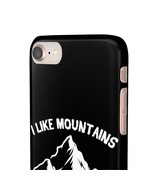 Customizable Premium Phone Case: Durable Snap-On Design for Mountain Lovers - £18.53 GBP
