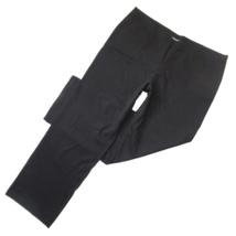 NWT Eileen Fisher Straight in Black Viscose Stretch Ponte Pull-on Pants XL - £77.68 GBP