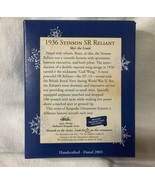2003 Hallmark Keepsake Ornament 1936 Stinson SR Reliant Sky&#39;s The Limit - €12,16 EUR