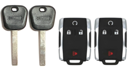 2 GMC 2014-2019 B119 Transponder key + Remote Fob M3N-32337100 USA Seller - £36.78 GBP