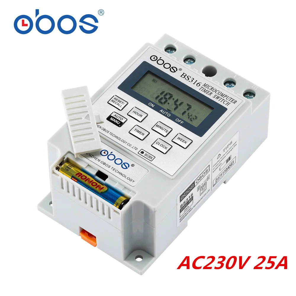 Timer BS316 (KG316T) Intelligent Miomputer Progmable Electronic Timing S... - $286.37