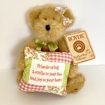 Ida Goodfriend Boyds Bears Plush Thinkin of Ya Series Holding Pillow With Tags - £12.54 GBP