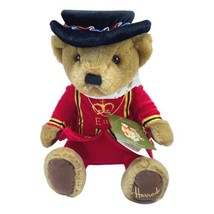 Harrods Palace Beefeater Plush Bear Queen Elizabeth II Livery 12 in Sitt... - £26.56 GBP