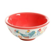 The Pioneer Woman Mazie Blue Bird Dip Bowl 3.1 Inch 2-Pc Country Stonewa... - $18.04