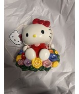 Hello Kitty Sanrio Blue Sky Flower Garden Ceramic Swing - £33.10 GBP
