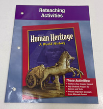 Glencoe Reteaching Activities - Human Heritage: A World History - Work Book - £7.82 GBP
