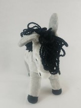 Hugfun International HORSE White Grey Black 14&quot; Plush - £14.90 GBP