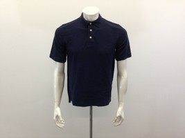 Croft &amp; Barrows Polo Shirt Men&#39;s Small Blue Cotton Short Sleeve  - $10.79 CAD