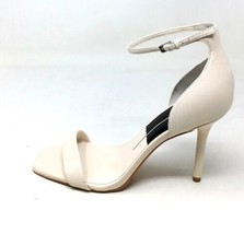 Dolce Vita Womens Halo Ankle Strap Open Toe Sandal Ivory Leather Size 7.5 US - £23.34 GBP