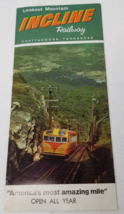 Lookout Mountain Incline Railway Brochure 1968 Chattanooga Photos Map - $18.95