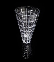Fabergé Crystal Clear  "Metropolitan" Vase - 13” H x 4.5" W x 2.5"B image 4