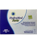 HydraMed Forte Eye Drops 30 x 0.5ml Daily Dose Units - $263.70 MXN