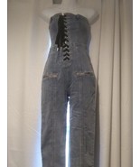 Celebrity Fashion by Hera Collection SZ Med Denim Strapless Romper  - $532.95 MXN