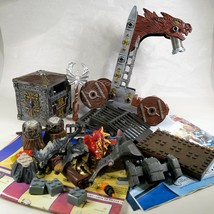 Mega Bloks Dragons Krystal Wars Parts Lot: Crystals, Dragon Pieces, Sieg... - $39.76