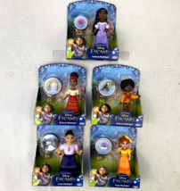 Disney ENCANTO 3&quot; Toy Figures Set of 5 Isabela Dolores Pepa Antonio Luis... - $14.55