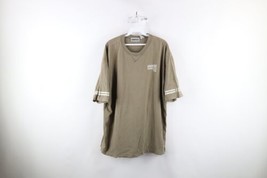 Vintage Aeropostale Mens XL Faded Spell Out Short Sleeve T-Shirt Green Cotton - £19.74 GBP