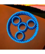 3D Printed Handheld Gyro Sensory Fidget Spinner ADHD Stress Reliever - $188.47 MXN