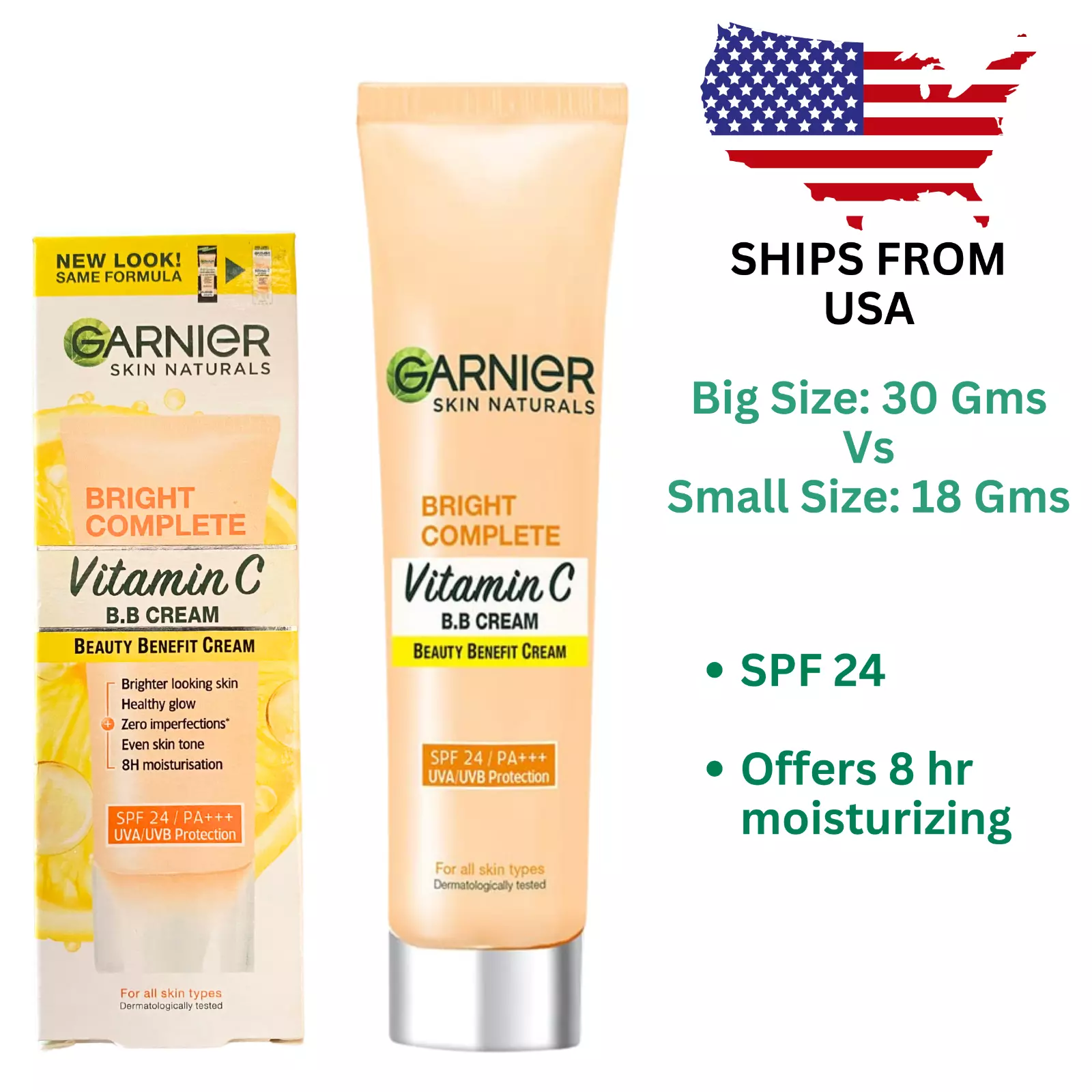 Garnier Skin Naturals BB Cream Miracle Skin Perfector 30gm (Big Size) (U... - $19.99