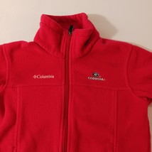 Columbia XB3912 Georgia Bulldogs Flanker Full Zip Fleece Jacket Youth Size Small image 5