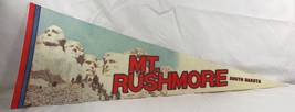 Vintage Mt. Rushmore South Dakota Pennant 23” by 9” - $14.80