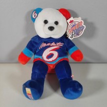 Nascar Team Beans Speed Mark Martin 6 Plush Beanbag Teddy Bear 8&quot; NWT 1999 - £7.50 GBP