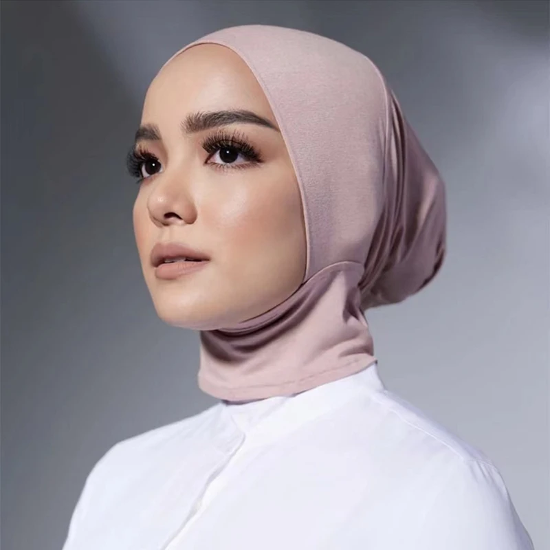 Sporting Muslim Underscarf Women Veil Hijab Bonnet Muslim Women Scarf Turbans He - £23.90 GBP