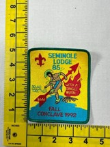 Seminole Lodge 85 Fall Conclave 1992 Bound together With a single vision BSA - £11.67 GBP