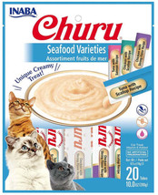 Inaba Churu Creamy Cat Treat - 100% Pure Wild Tuna &amp; Farm-Raised Chicken Options - £14.03 GBP+
